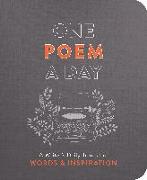 One Poem a Day: A Writer's Daily Journal of Words & Inspiration