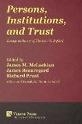 Persons, Institutions, and Trust