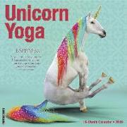 Unicorn Yoga 2019 Wall Calendar