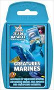 Top Trumps Jeu de Bataille Creatures Marines