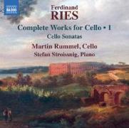 Werke für Cello Vol.1-Cellosonaten
