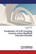 Production of Self Cleaning Cement using Modified Titanium Dioxide