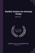 Rainfall Analysis for Drainage Design: No.195 V.1