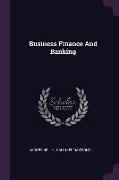 Business Finance and Banking
