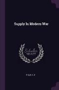 Supply in Modern War
