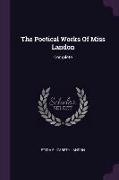 The Poetical Works of Miss Landon: Complete