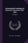 International Catalogue of Scientific Literature, 1901-1914: 1907 DIV.R