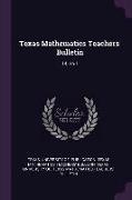 Texas Mathematics Teachers' Bulletin: 14, No.1