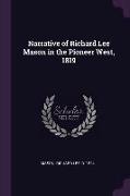 Narrative of Richard Lee Mason in the Pioneer West, 1819