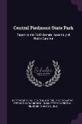 Central Piedmont State Park: Report to the 1981 General Assembly of North Carolina