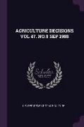 Agriculture Decisions Vol 47. No.9 Sep 1988