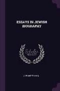 Essays in Jewish Biography