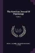 The American Journal of Psychology, Volume 21