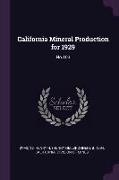 California Mineral Production for 1929: No.103