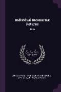 Individual Income tax Returns: 1996