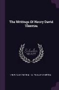 The Writings of Henry David Thoreau