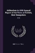 Addendum to 1998 Annual Report of the Town of Enfield, New Hampshire: 1998