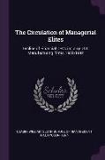 The Circulation of Managerial Elites: Decline of Financial Ceos in Large U.S. Manufacturing Firms, 1981-1992