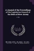 A Journal of the Proceedings of the Legislative Council of the State of New-Jersey: 1799