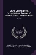 South Coastal Basin Investigation. Records of Ground Water Levels at Wells: No.39