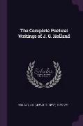 The Complete Poetical Writings of J. G. Holland