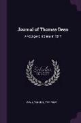 Journal of Thomas Dean: A Voyage to Indiana in 1817