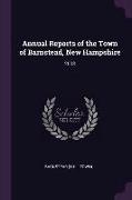 Annual Reports of the Town of Barnstead, New Hampshire: 2003