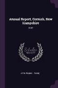 Annual Report, Cornish, New Hampshire: 1932