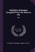 Statistics of Income: Compiled from the Returns For: 1925