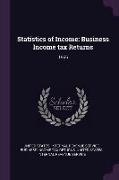Statistics of Income: Business Income Tax Returns: 1966