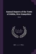 Annual Reports of the Town of Dublin, New Hampshire: 1960