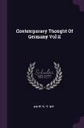 Contemporary Thought of Germany Vol II