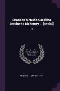 Branson's North Carolina Business Directory ... [serial]: 1896