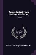Descendants of Henry Melchior Mühlenberg: 10, pt. 8a
