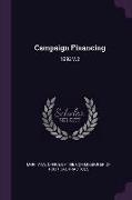 Campaign Financing: 1992 V.2