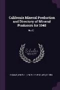 California Mineral Production and Directory of Mineral Producers for 1940: No.121