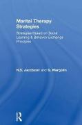 Marital Therapy Strategies Based on Social Learning & Behavior Exchange Principles