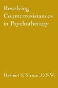 Resolving Counterresistances in Psychotherapy