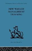 New Ways in Management Training