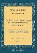 Die Politische Verwaltung im Großfürstenthum Siebenbürgen, Vol. 3