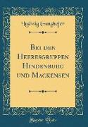 Bei den Heeresgruppen Hindenburg und Mackensen (Classic Reprint)