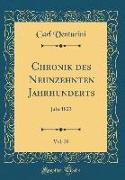Chronik Des Neunzehnten Jahrhunderts, Vol. 20: Jahr 1823 (Classic Reprint)