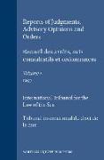 Reports of Judgments, Advisory Opinions and Orders / Recueil Des Arrêts, Avis Consultatifs Et Ordonnances, Volume 1 (1997)