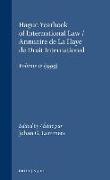 Hague Yearbook of International Law / Annuaire de la Haye de Droit International, Vol. 12 (1999)