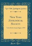 New York Zoological Society: Thirty-Sixth Annual Report, 1931 (Classic Reprint)