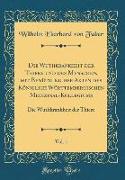 Die Wuthkrankheit der Thiere und des Menschen, mit Benützung der Akten des Königlich Württembergischen Medizinal-Kollegiums, Vol. 1