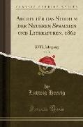 Archiv für das Studium der Neueren Sprachen und Literaturen, 1862, Vol. 31