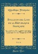 Bulletin des Lois de la République Française, Vol. 26