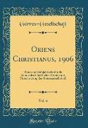 Oriens Christianus, 1906, Vol. 6