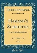 Hamann's Schriften, Vol. 8: Zweite Abtheilung, Register (Classic Reprint)